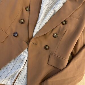 Veronica Beard Brown Dickey Jacket